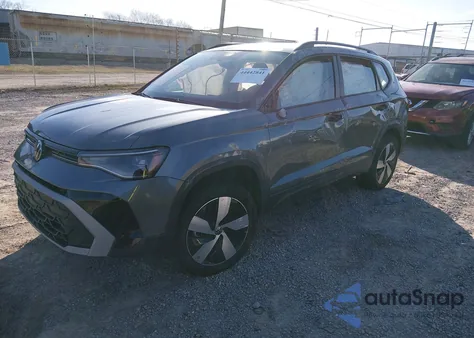 2025 Volkswagen Taos 1.5T S из США, поврежденный, VIN 3VV8C7B29SM049362